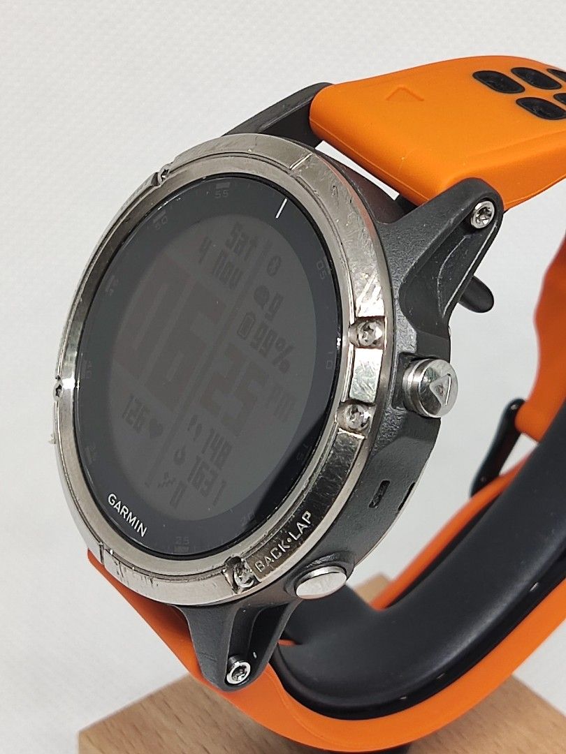 Garmin fenix 5 store plus titanium orange