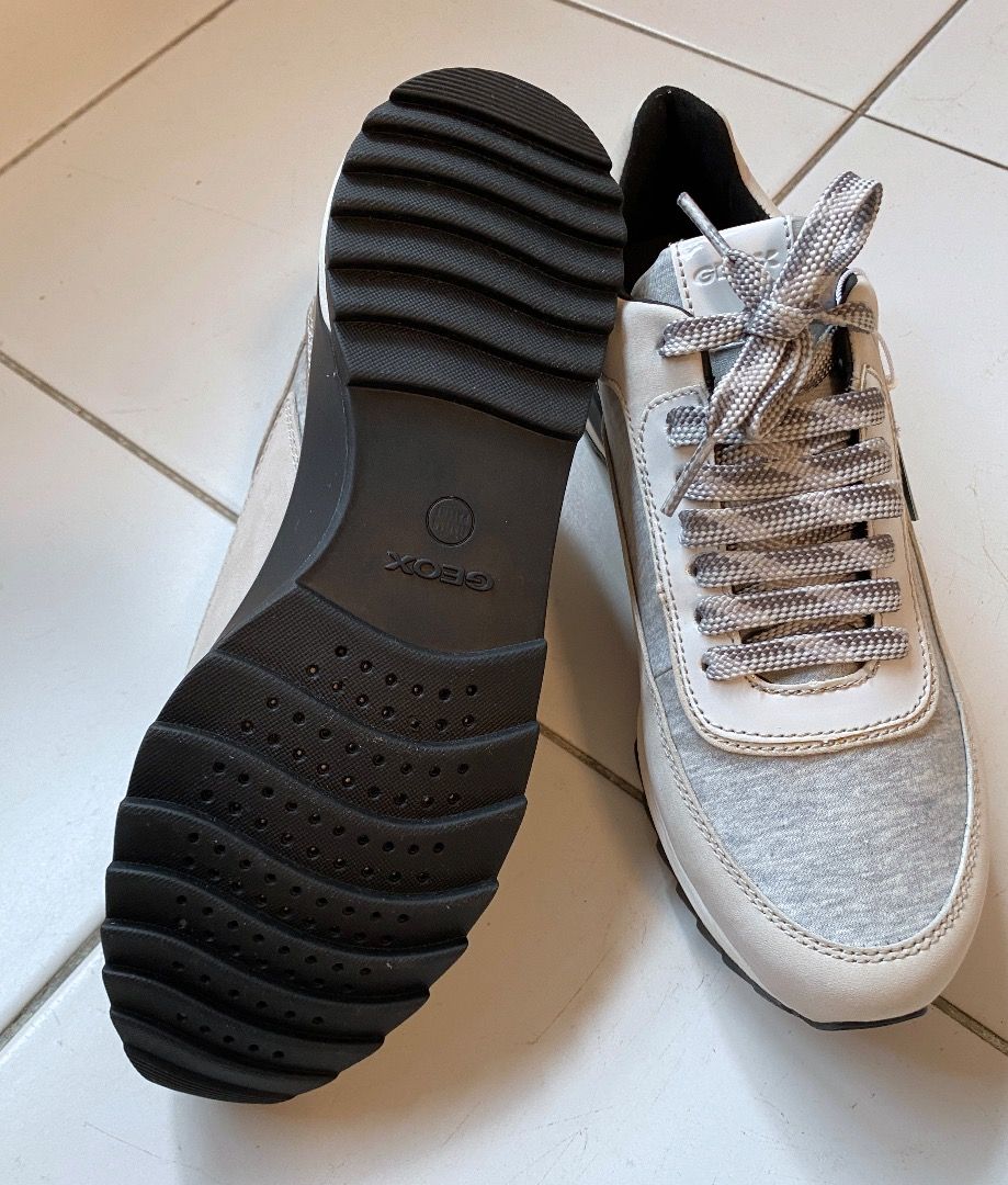 Geox Women Shoes Sneaker D Aneko B Abx Grey