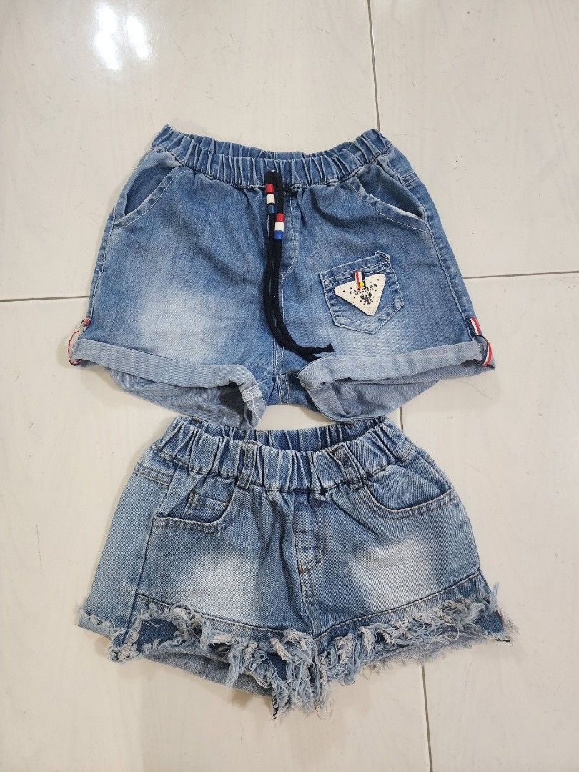 Girl jeans Denim Shorts Babies Kids Babies Kids Fashion on