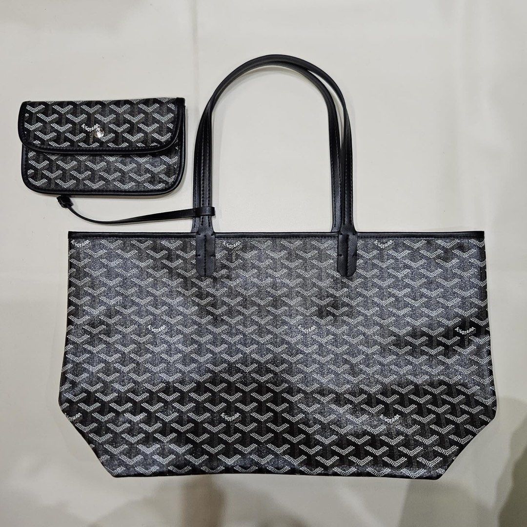 Goyard St Louis Tote in Khaki, Barang Mewah, Tas & Dompet di Carousell