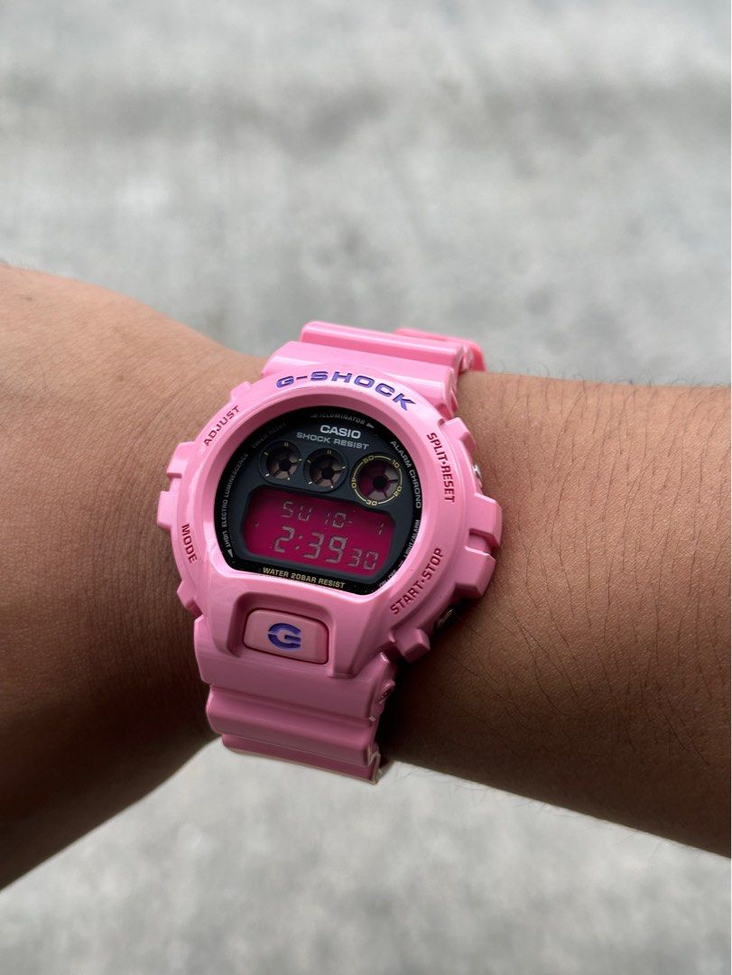 GShock DW6900SN 4 Bubblegum Pink