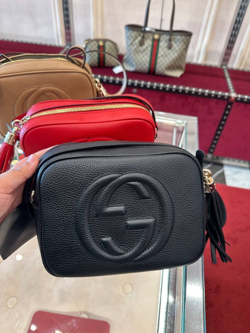 💋 GUCCI SOHO HOBO TWO WAY BAG, Luxury, Bags & Wallets on Carousell