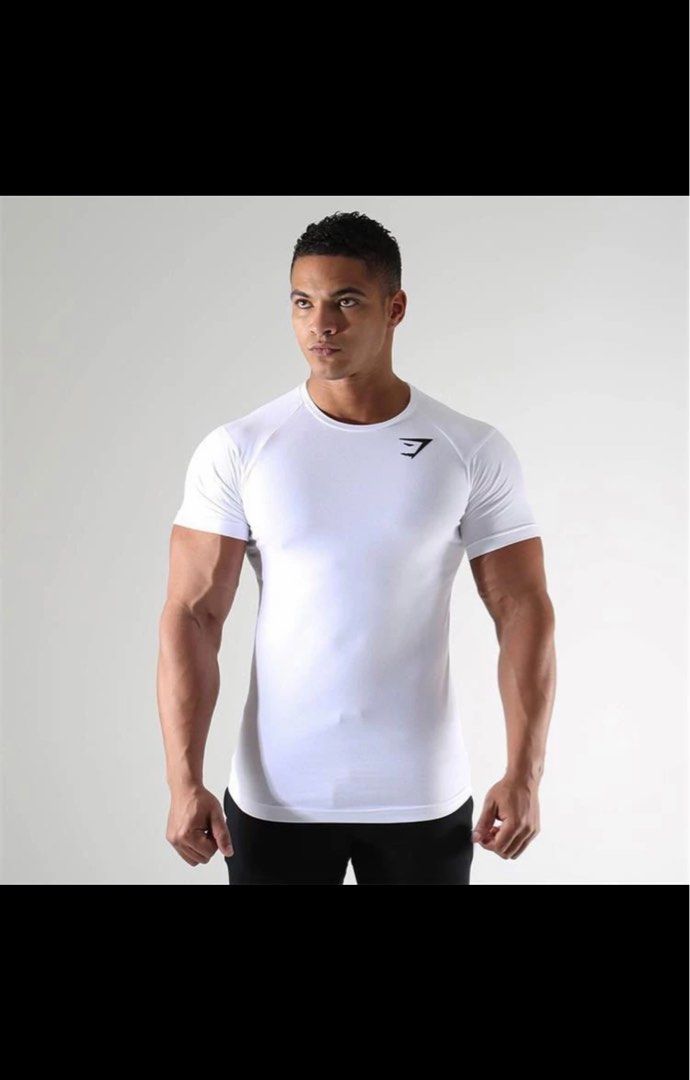 Gymshark Compression Shirt, Men's Fashion, Activewear on Carousell