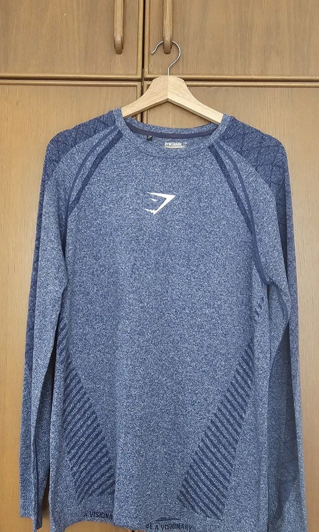 Gymshark Compression Shirt, Men's Fashion, Activewear on Carousell