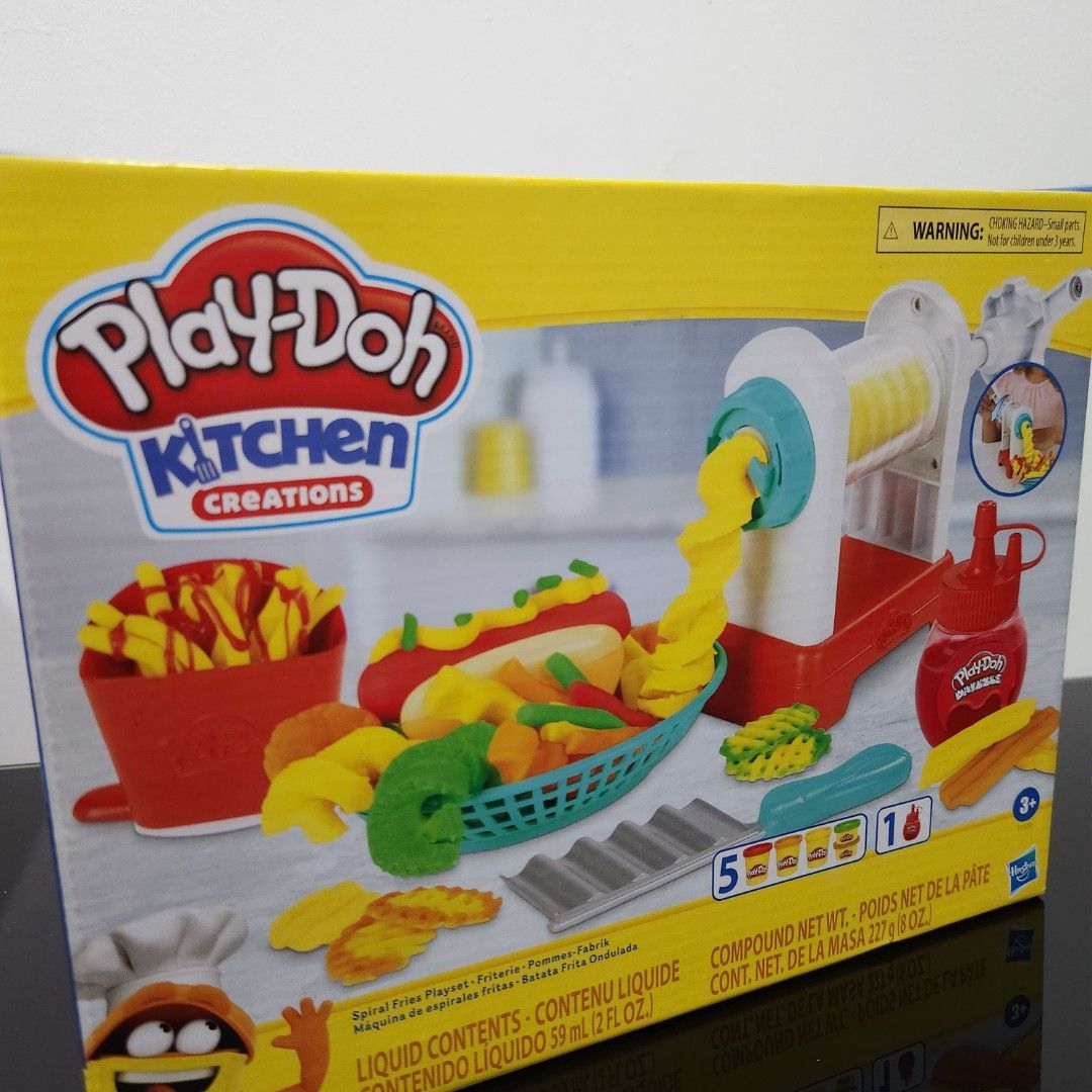 Play-Doh Kitchen Creations Spiral Fries Playset