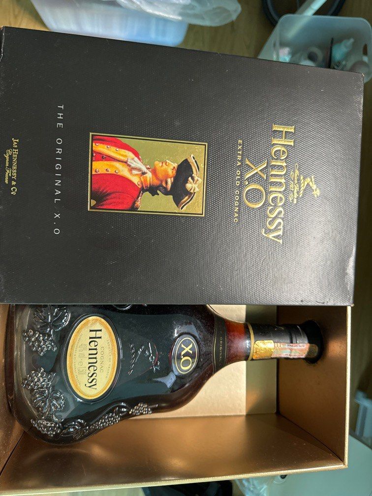 Hennessy XO 全新未開封1700, 嘢食& 嘢飲, 酒精飲料- Carousell