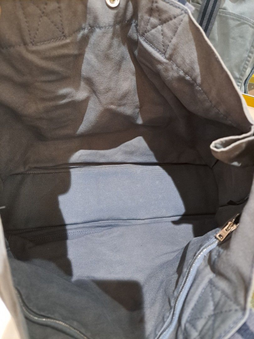 Hermes Herline Black Canvas Tote Bag (Pre-Owned) - ShopStyle