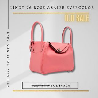 New in! ✨ Brand New Lindy 26 in Rouge Sellier Swift leather with