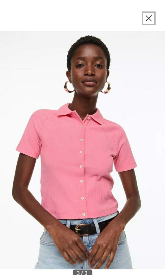 H&m polo shirt womens sales