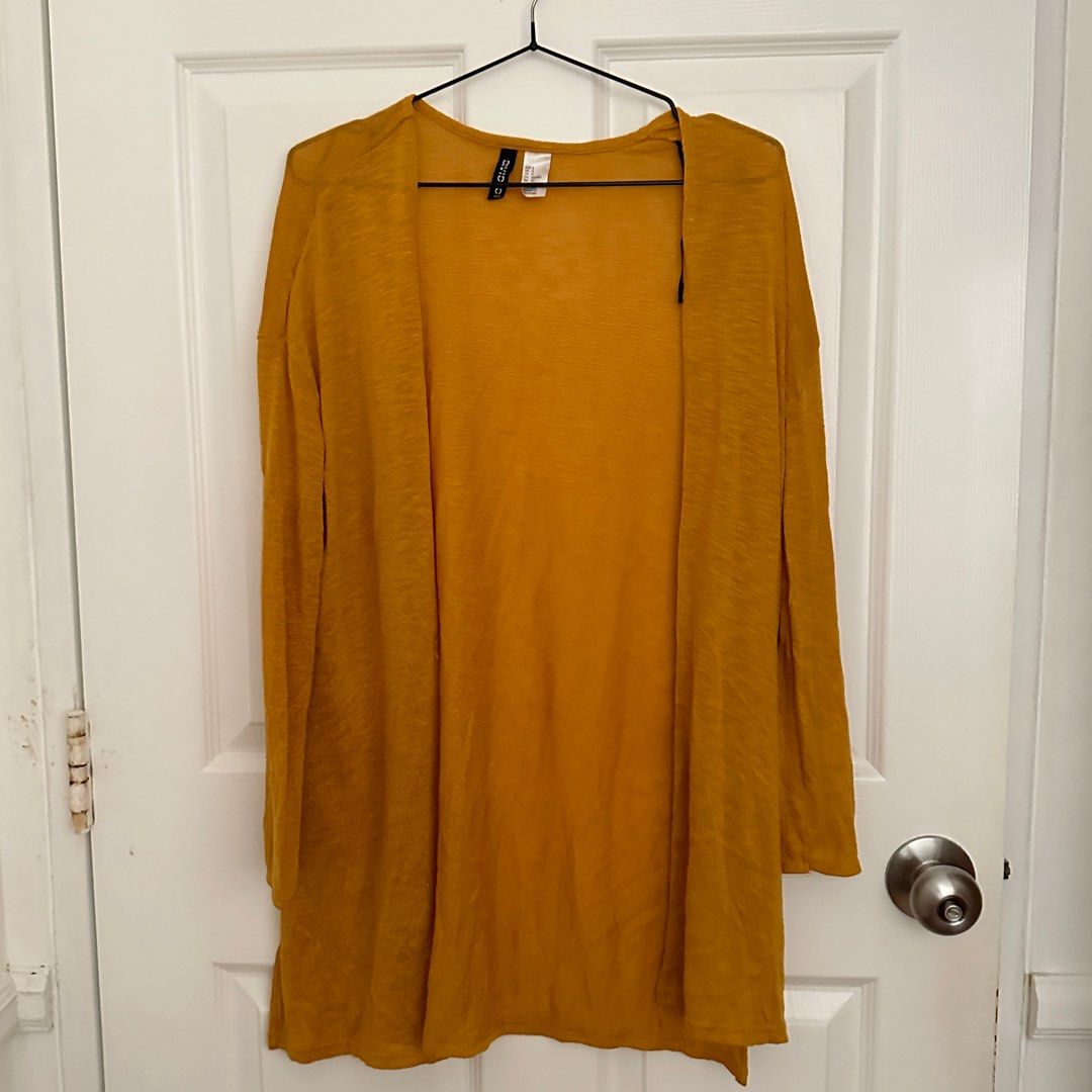 H&m hotsell orange cardigan