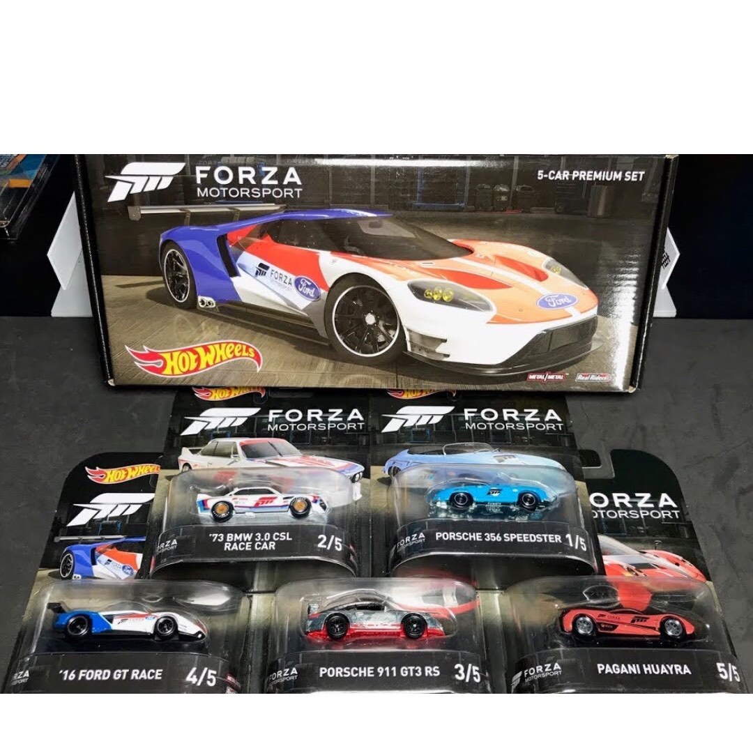 Hot wheels forza motorsport 5 car premium set outlet