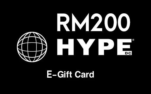 Hype dc clearance gift card