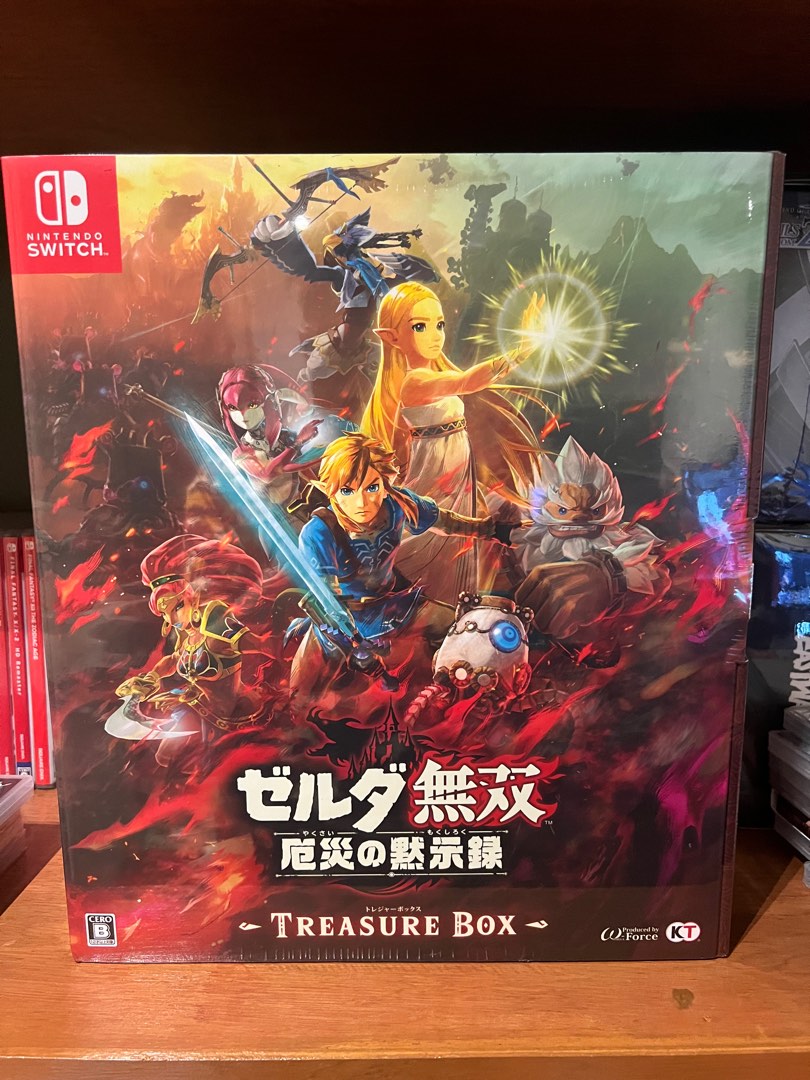 Hyrule Warriors Age of Calamity Treasure Box, Video Gaming, Video