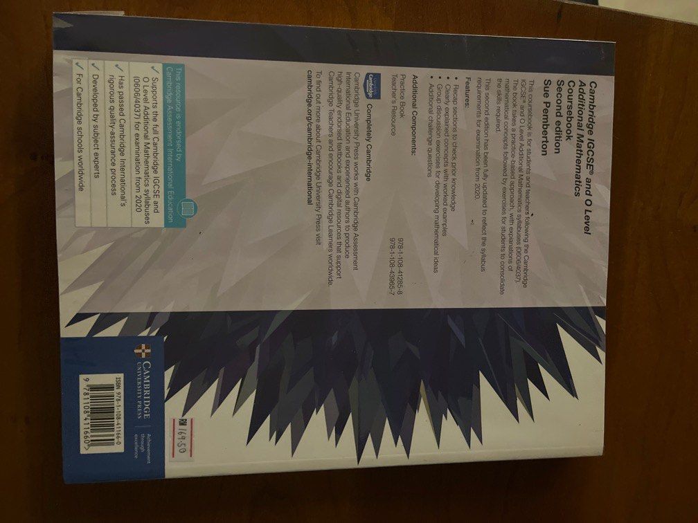 Add Math Green Textbook IGCSE Add math textbook, Hobbies & Toys, Books & Magazines, Textbooks ...