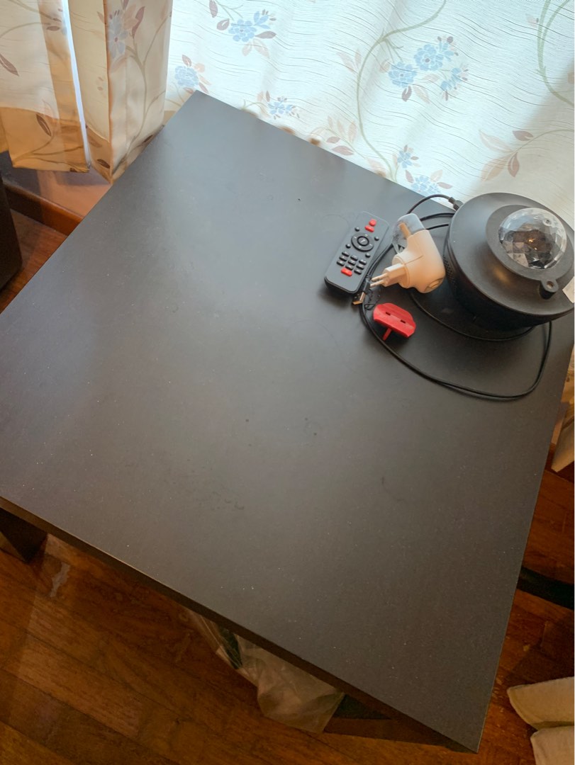 IKEA LACK side table (blackbrown), Furniture & Home Living, Furniture