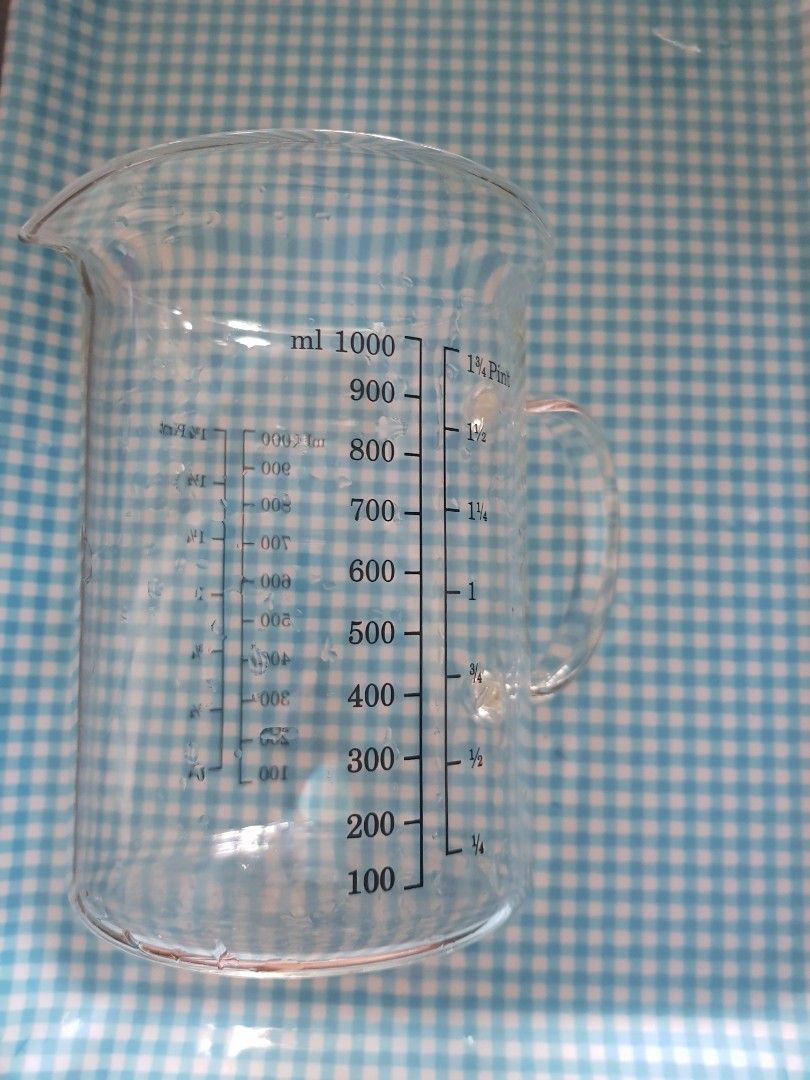 VARDAGEN Measuring jug, glass, 1.0 l - IKEA Spain