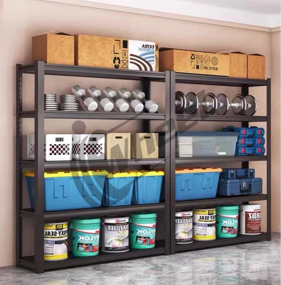 INSTOCK - Heavy Duty Full Metal Boltless Strong Racking HDB Storeroom ...