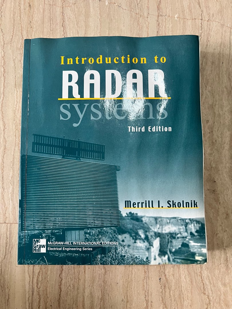 Introduction to Radar systems (Third Edition), Hobbies & Toys, Books