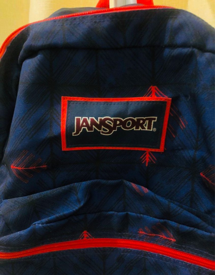 Jansport backpack red blue original, Men's Fashion, Bags, Backpacks on Carousell