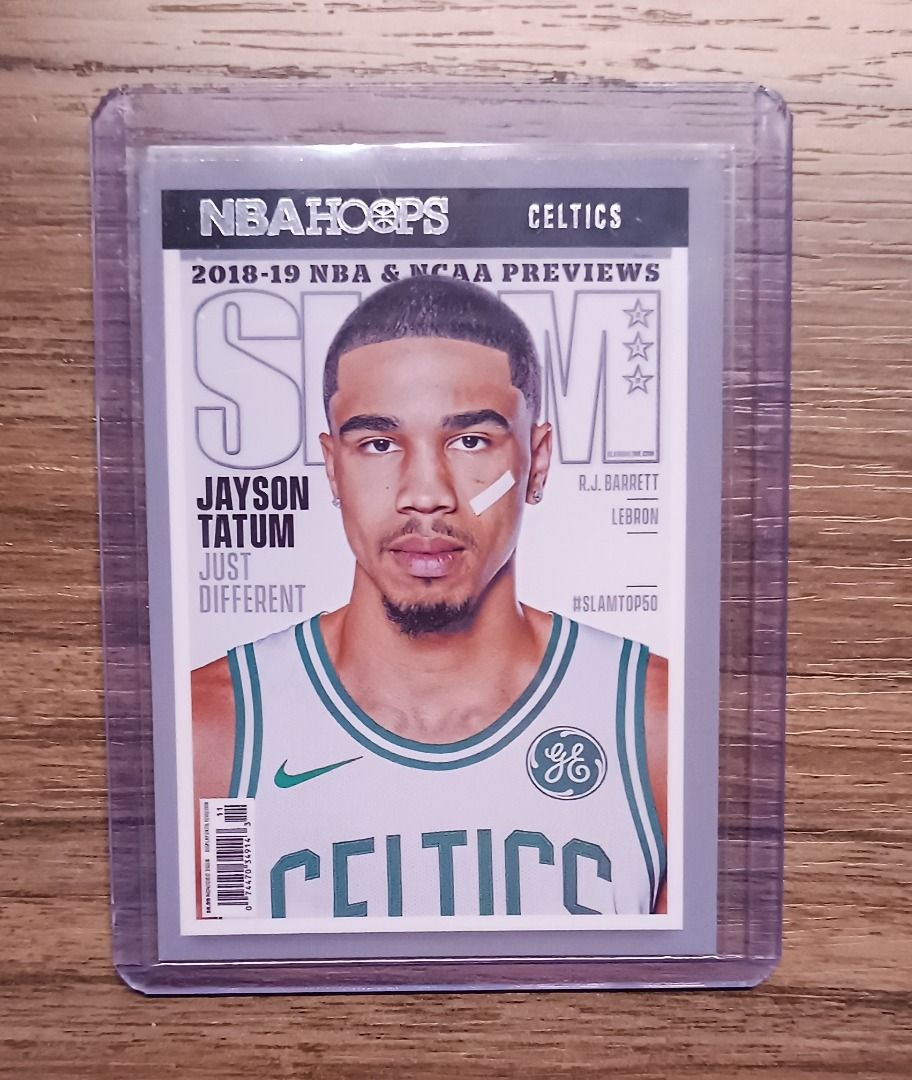 Jayson Tatum 2021 22 Panini NBA Hoops SLAM Magazine SP 218