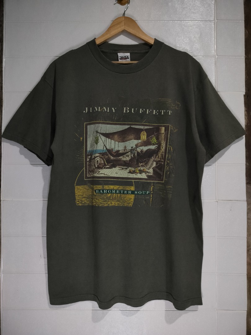 JIMMY BUFFETT 1995 Tour Shirt Tultex Tag, Men's Fashion, Tops