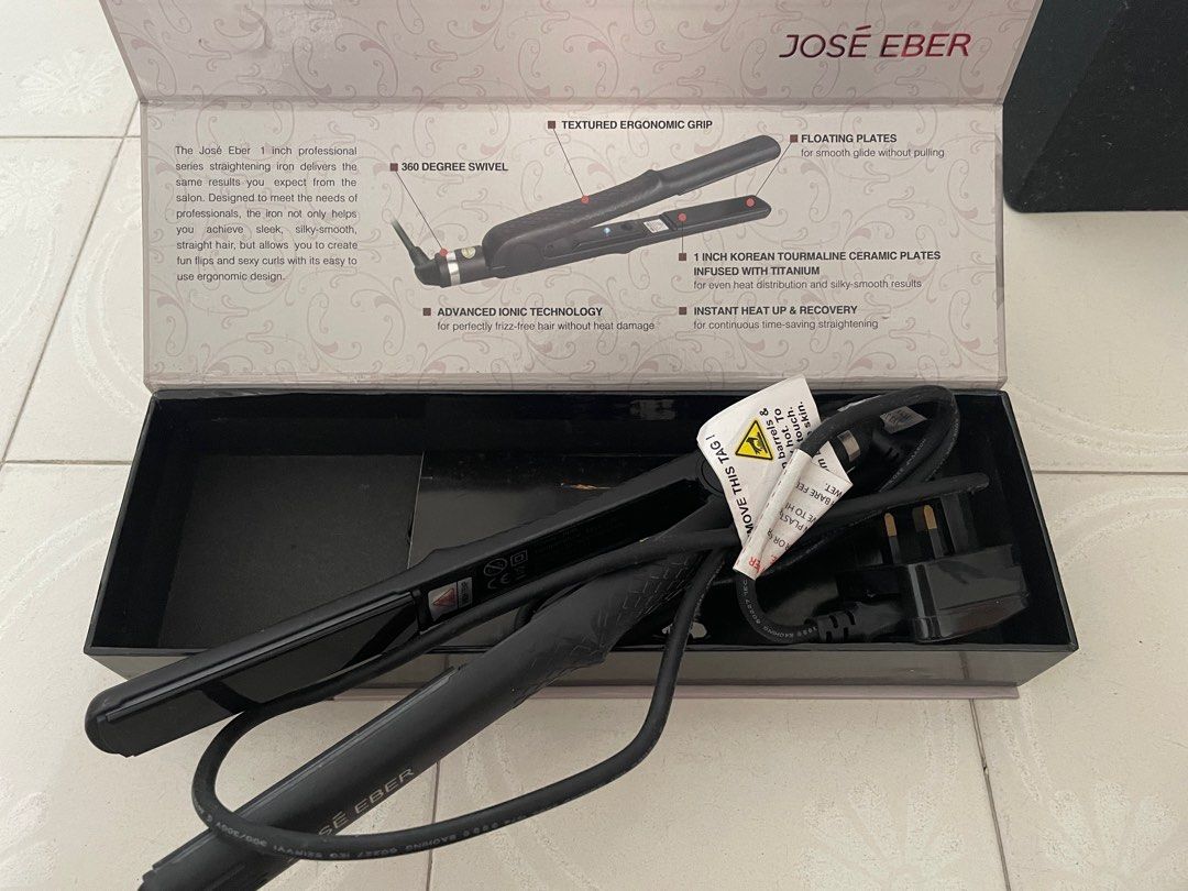 Jose eber titanium infused straightening iron cheap