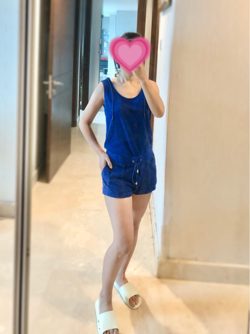 Juicy couture jumpsuit, Fesyen Wanita, Pakaian Wanita, Jumpsuits di