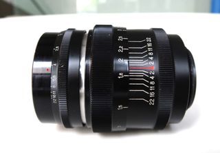 Jupiter 9 85mm f2 russian lens LTM/M39 mount (black)