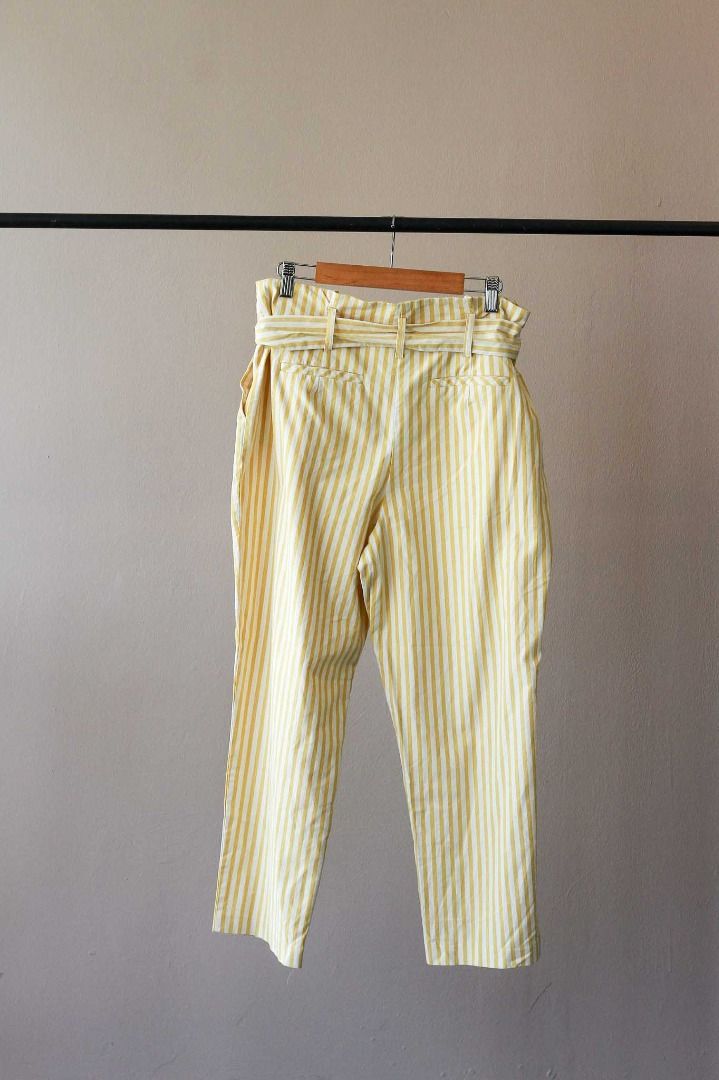 Warehouse stripe clearance trousers