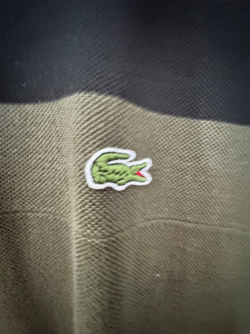 Lacoste (Category: Tshirts & Polo Shirts ) located in Quezon City. Submitted by vjl21 (Listing ID 1263720879, Image 3). Description: Lacoste Wore once Line brand new Size: FR 5 US Large.