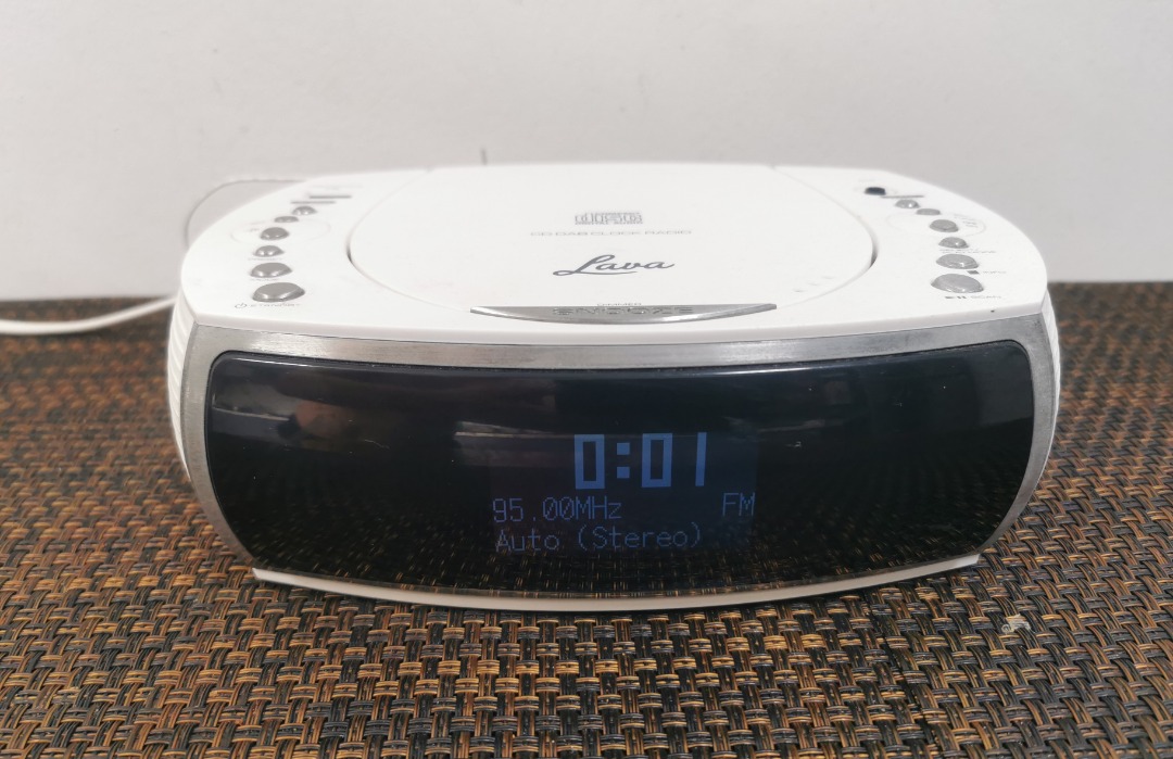 Lava DAB + clock radio with double alarm function and CD player, Audio