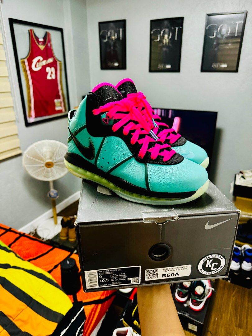 Lebron 8 South Beach Sz 9 Men s Fashion Footwear Sneakers on