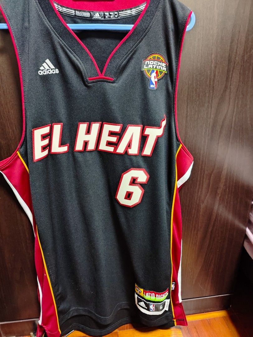El heat lebron jersey hot sale