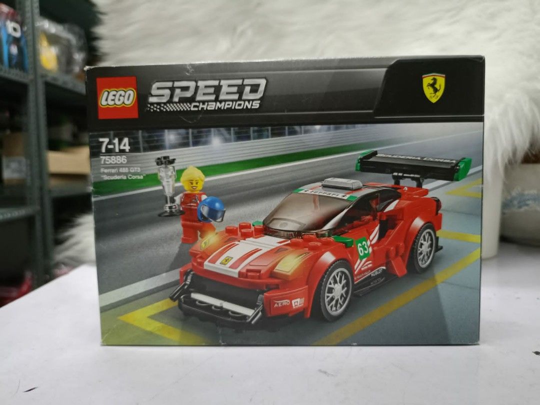 Lego Ferrari 488 GT3 Scuderia Corsa 75886 Hobbies Toys Toys