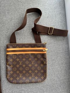 Louis Vuitton Monogram Tapestry Trunk Messenger in Coated Canvas