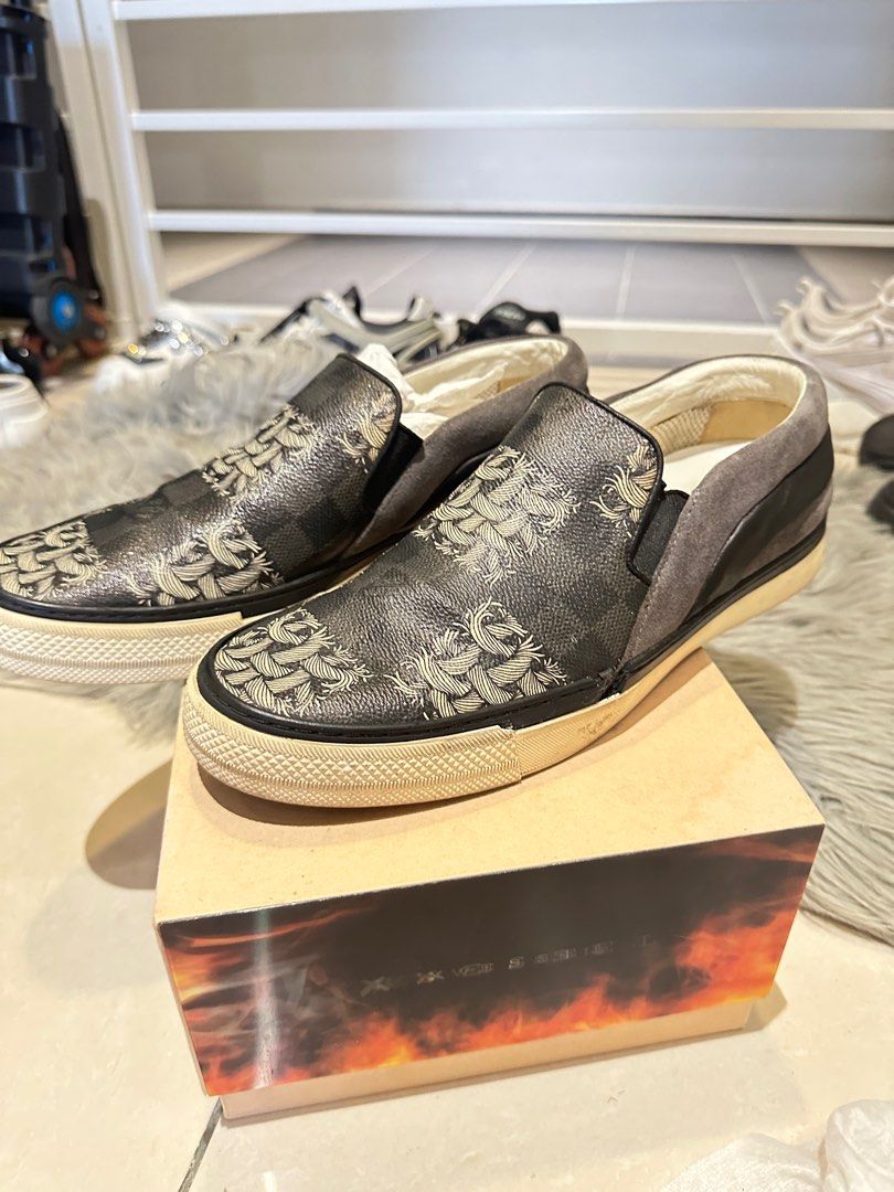 Louis Vuitton Men's Brown Christopher Nemeth Twister Sneaker – Luxuria & Co.