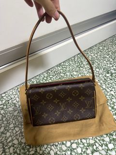 Authenticated used Louis Vuitton Louis Vuitton Delightful PM Shoulder Bag M50155 Monogram Canvas Leather Brown Semi-Shoulder One, Adult Unisex, Size