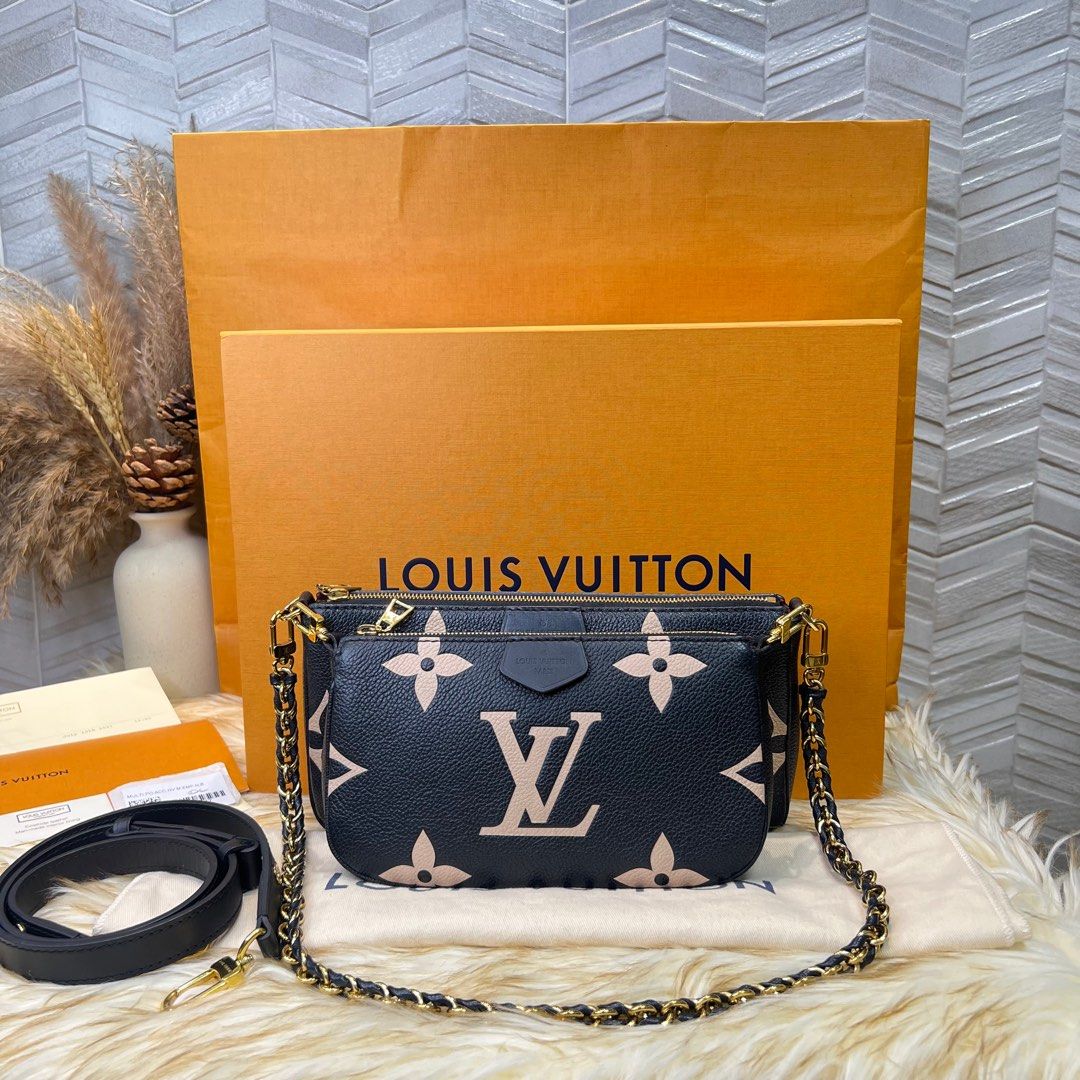 LV multi pochette bi color, Luxury, Bags & Wallets on Carousell