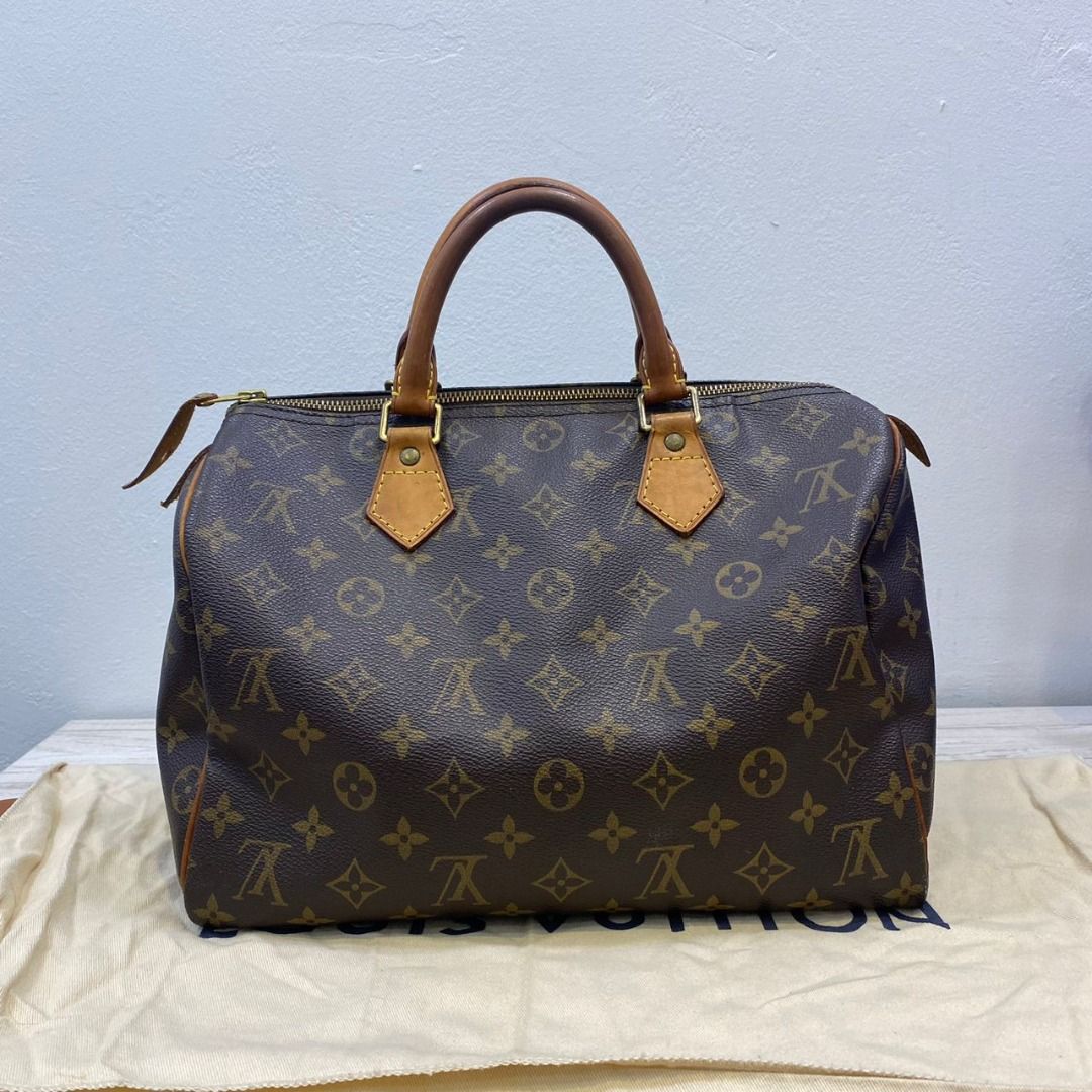 Louis Vuitton Speedy 30 Monogram Canvas GHW