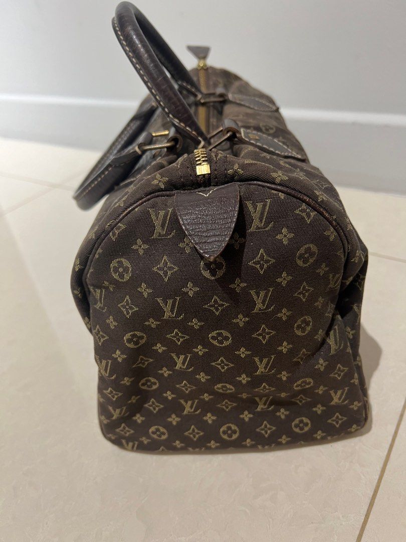 Louis vuitton mini lin speedy 30 bandouliere top