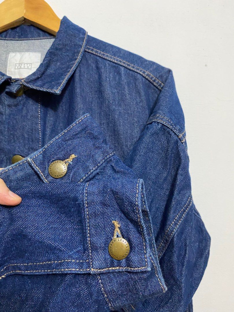Denim on sale farm coat