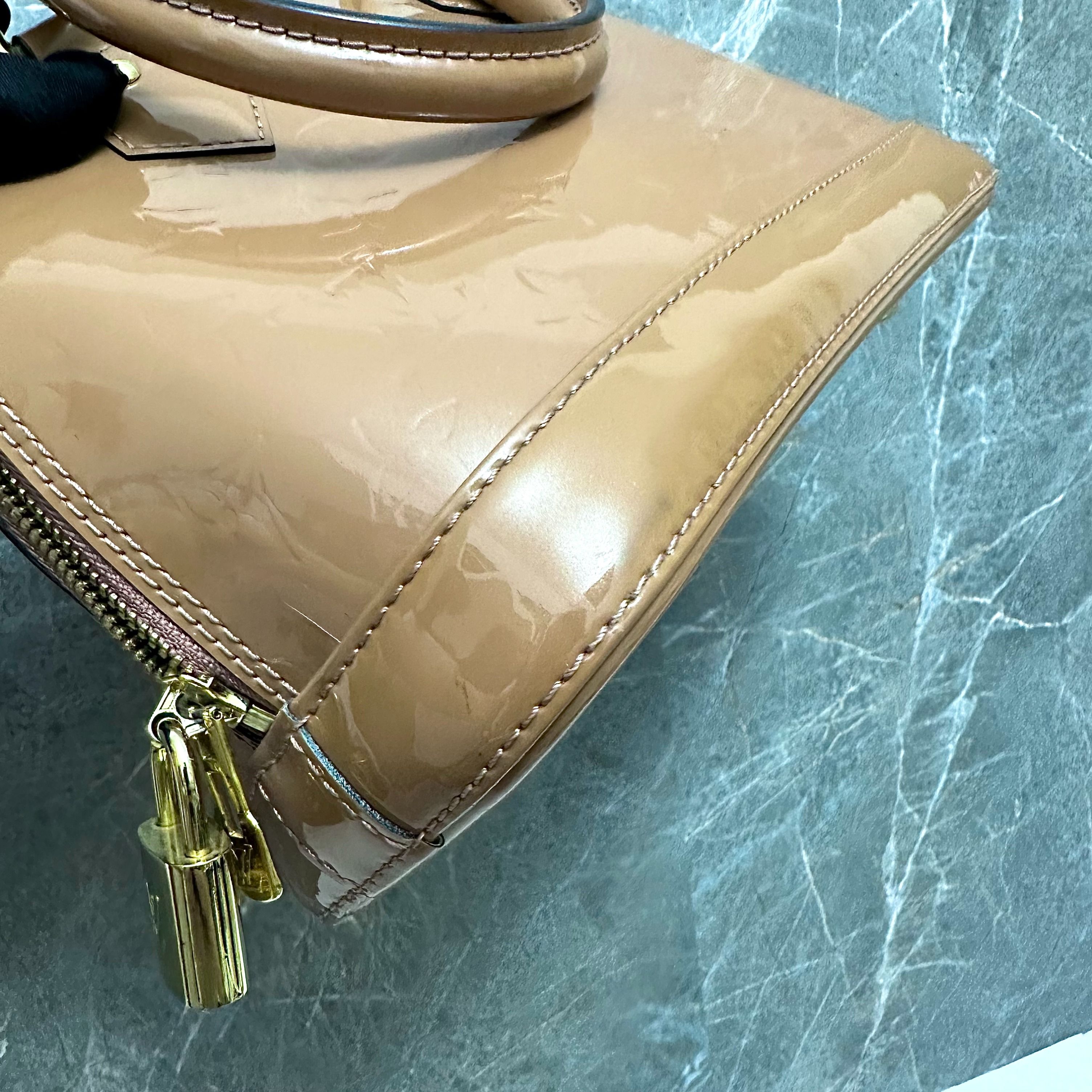 Louis Vuitton Georges Handbag Monogram Empreinte Leather Bb Neutral