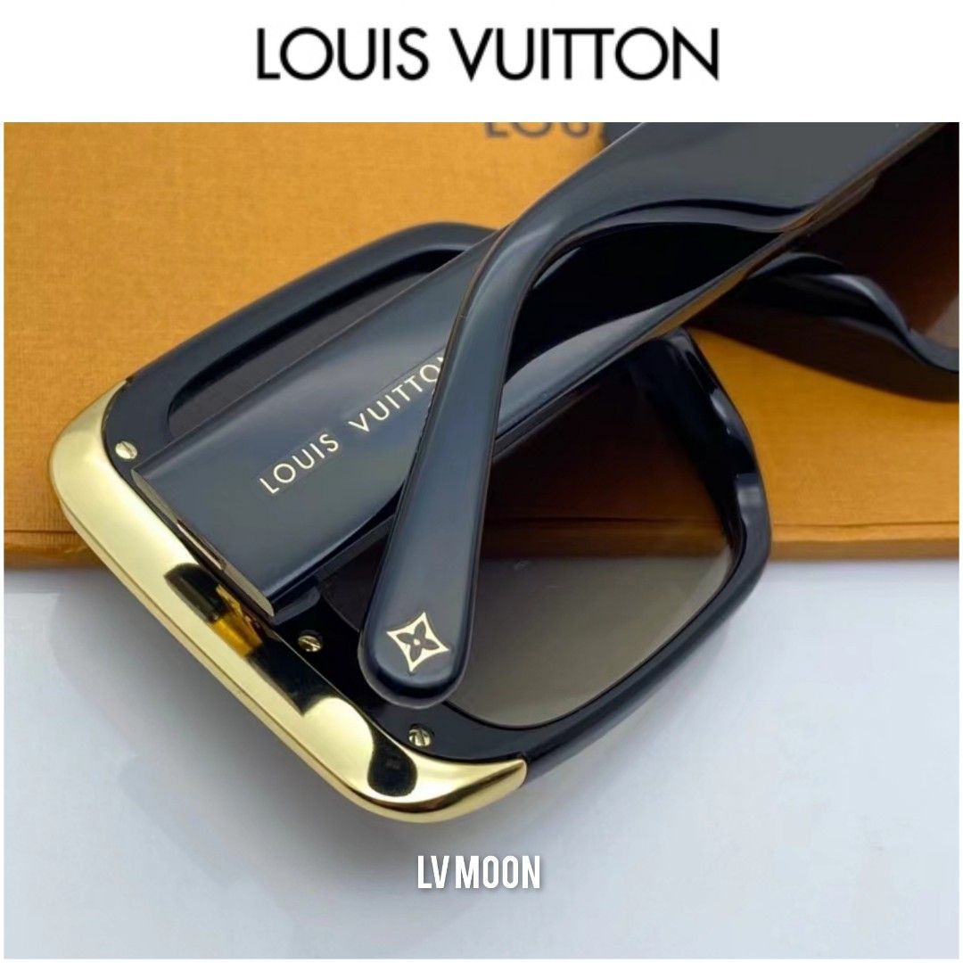 LV Moon Square Sunglasses - Luxury S00 Black