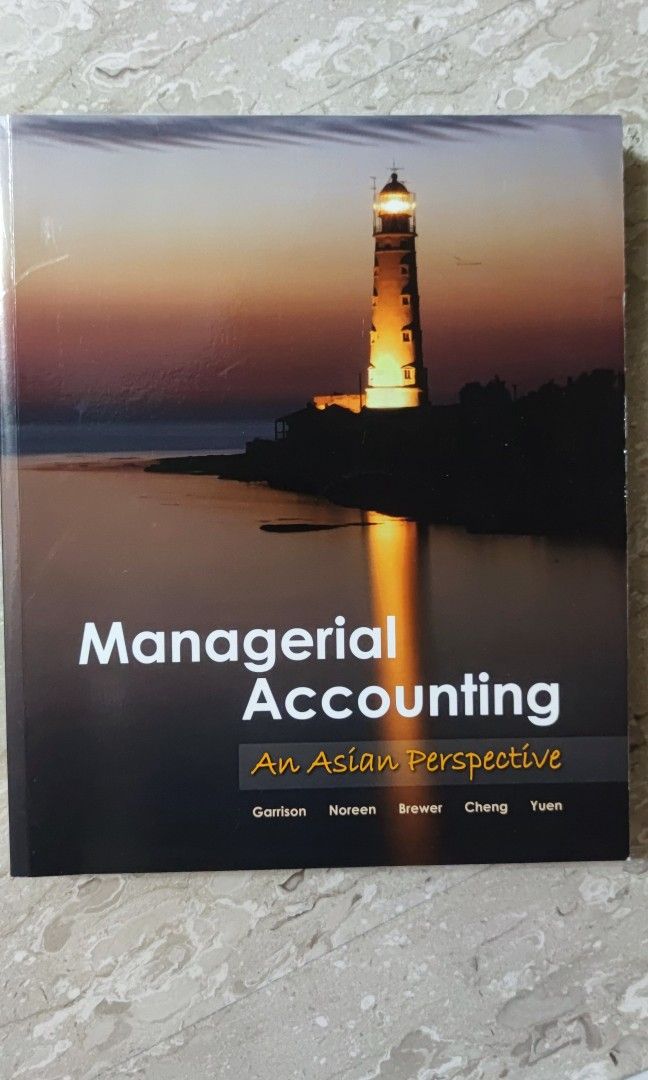 Managerial accounting textbook, Hobbies & Toys, Books & Magazines