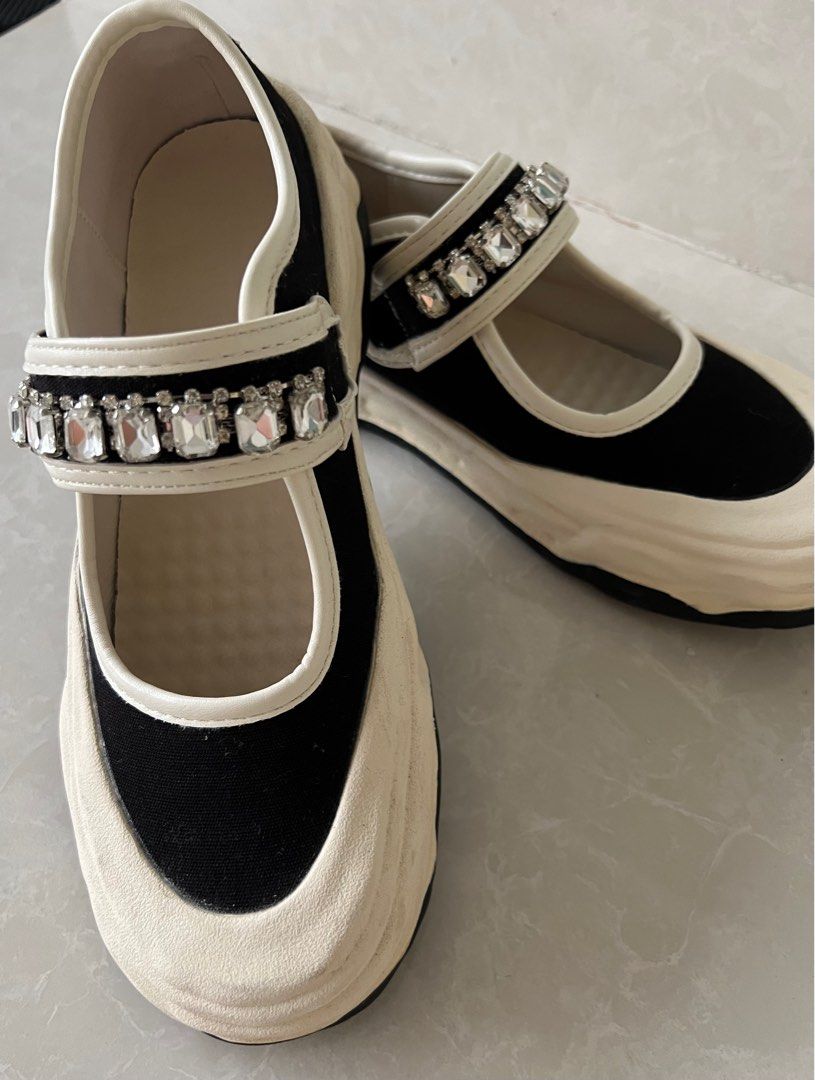 Bow Decor Mary Jane Loafers