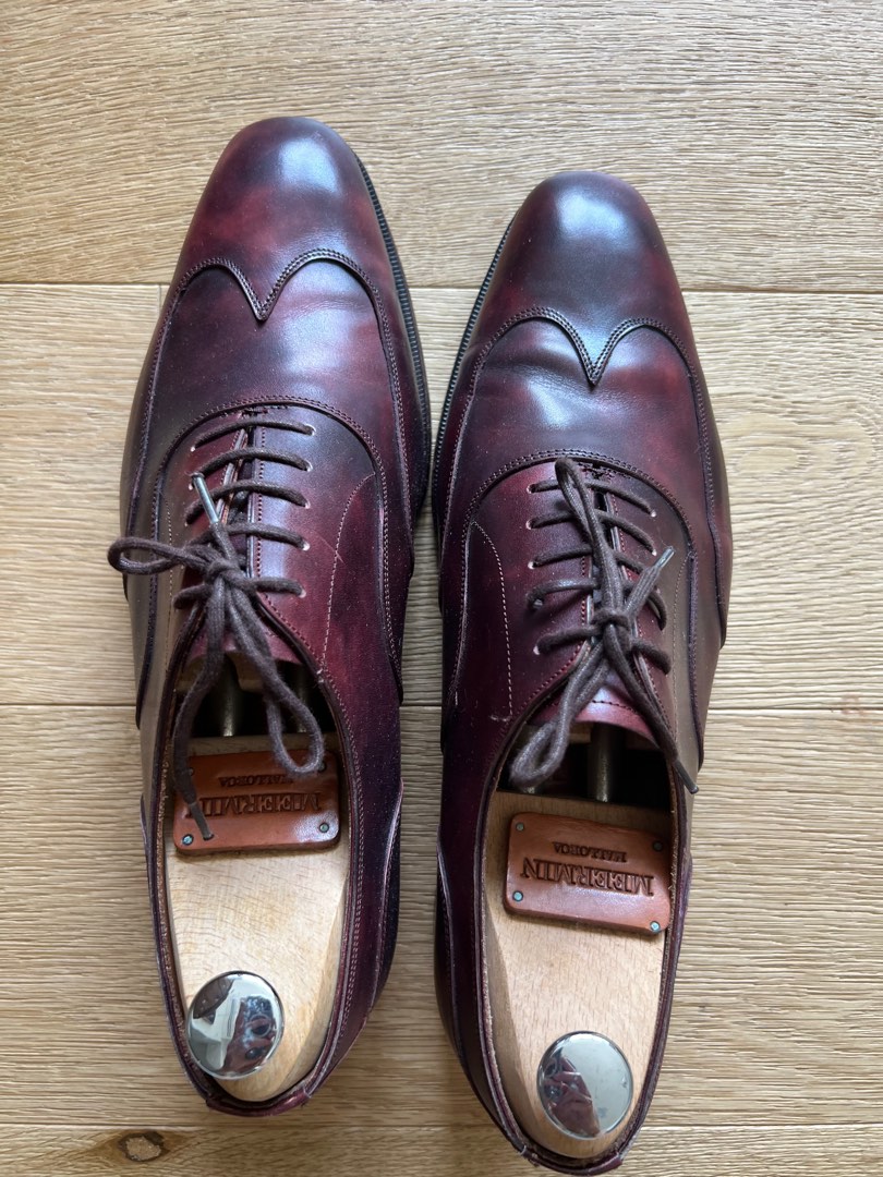 Meermin Museum Calf Wingtip Men s Fashion Footwear Dress Shoes
