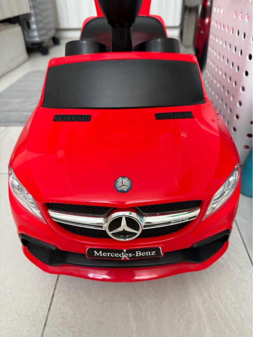Hobby Mercedis Mercedes Toy Car Ride-on, Hobbies & Toys, Toys & Games on Carousell
