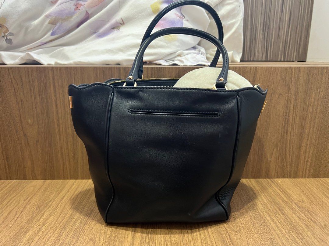 Michael Kors Amelia Black Medium Tote Bag Luxury Bags Wallets on Carousell