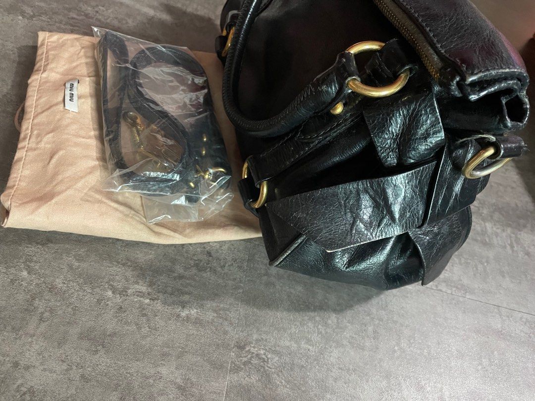 Miu Miu Mini Bow Bag - Neutrals Mini Bags, Handbags - MIU96744