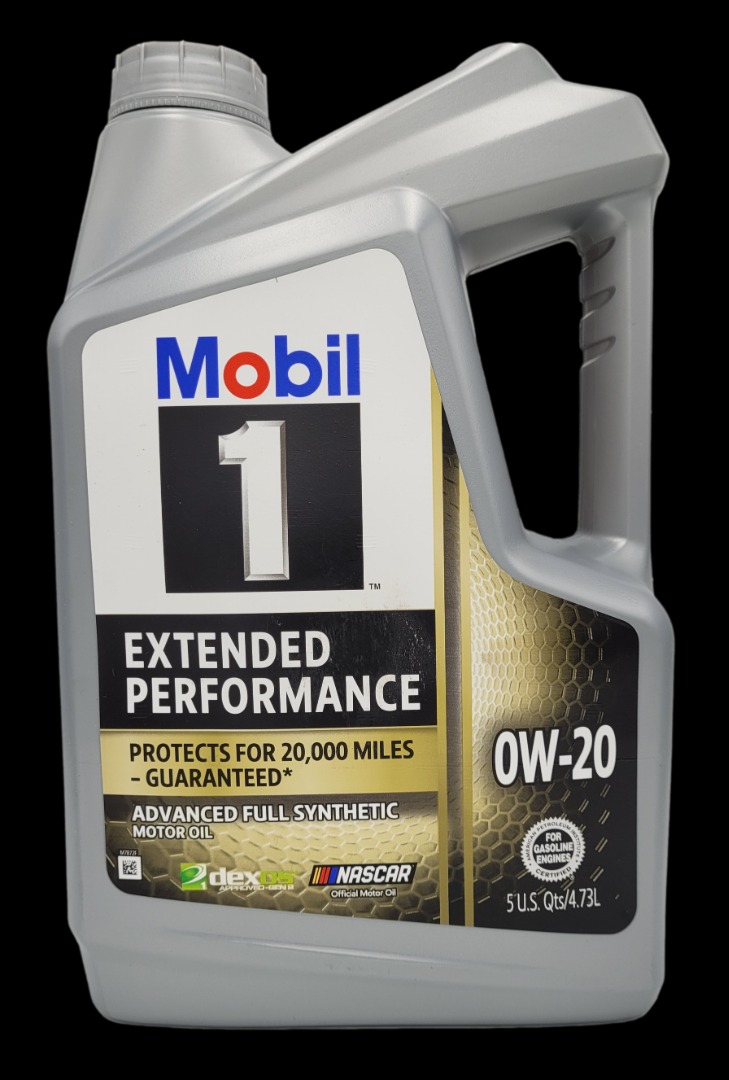 Mobil 1 Extended Performance 0W20 SP Engine Oil 5 Quart (4.73L), Car ...